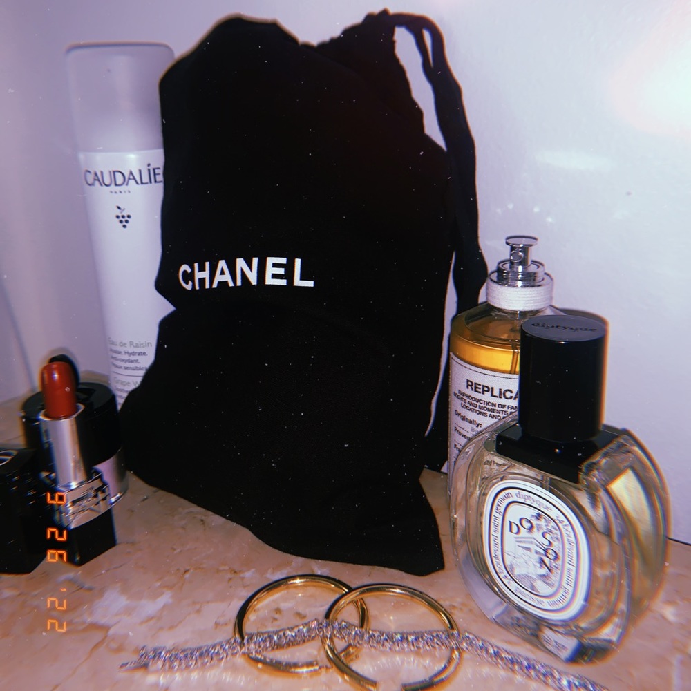 Authentic CHANEL Drawstring Pouch - Picture 2 of 3